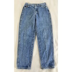 Vintage Lee Mom Jeans Womens Size 14 Medium High Rise USA MADE Riders‎ 80's 90's